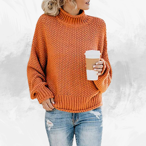 Women's Knitted Loose Pullover - Di Supremo