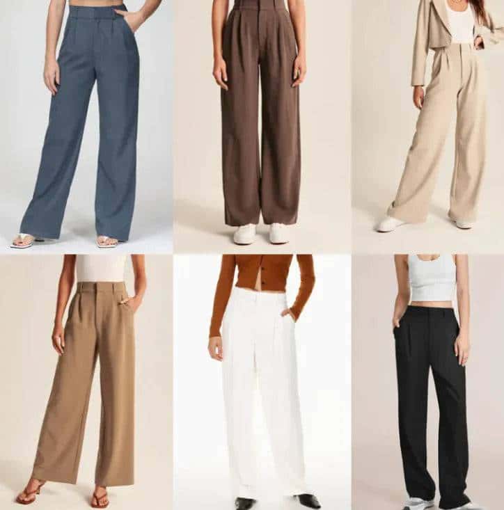 High Waist Straight Trousers - Di Supremo