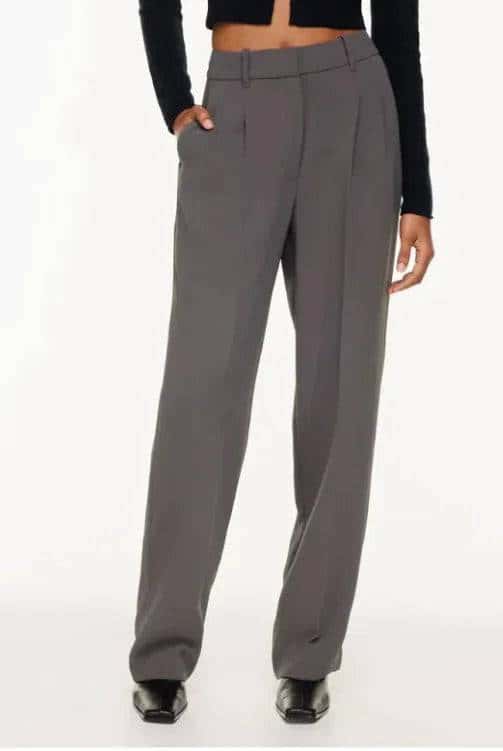 High Waist Straight Trousers - Di Supremo