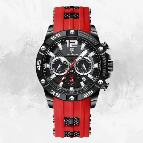 POEDAGAR Silicone Strap Sport Men's Watch - Di Supremo