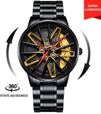 360° Rotate Wheel Watches For Men - Di Supremo