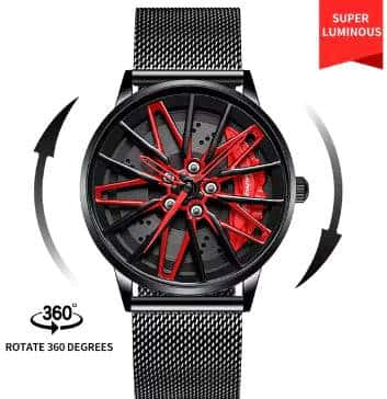 360° Rotate Wheel Watches For Men - Di Supremo
