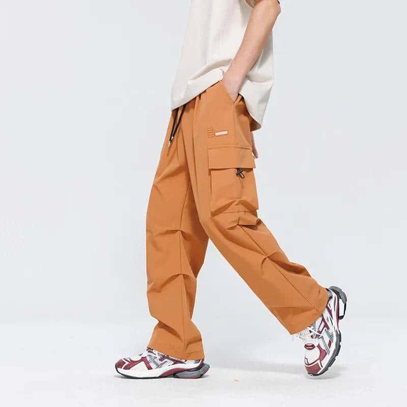 Men's Spring Loose Straight Plus Size Casual Wide Leg - Di Supremo