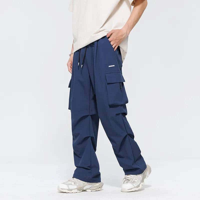 Men's Spring Loose Straight Plus Size Casual Wide Leg - Di Supremo