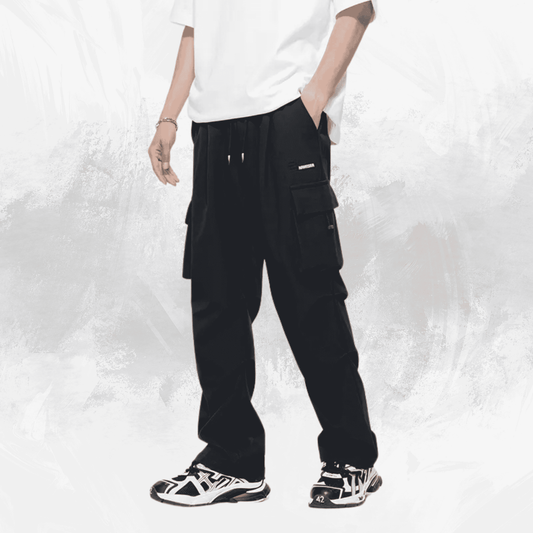 Men's Spring Loose Straight Plus Size Casual Wide Leg - Di Supremo