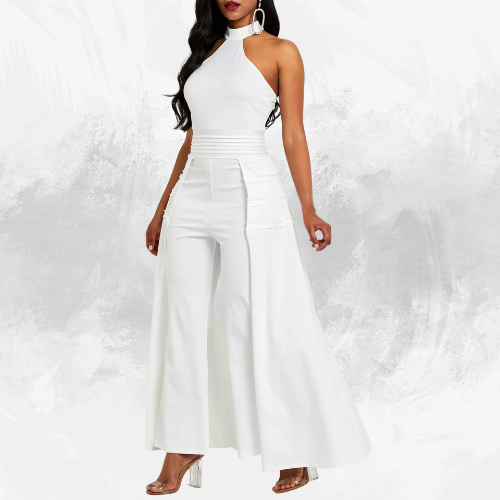 Wide Leg Pants Jumpsuit - Di Supremo