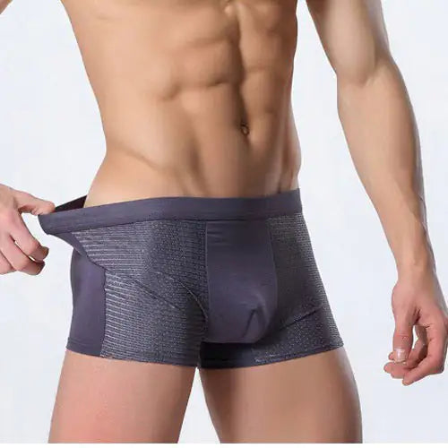 Ice silk men's underwear mesh boxer - Di Supremo