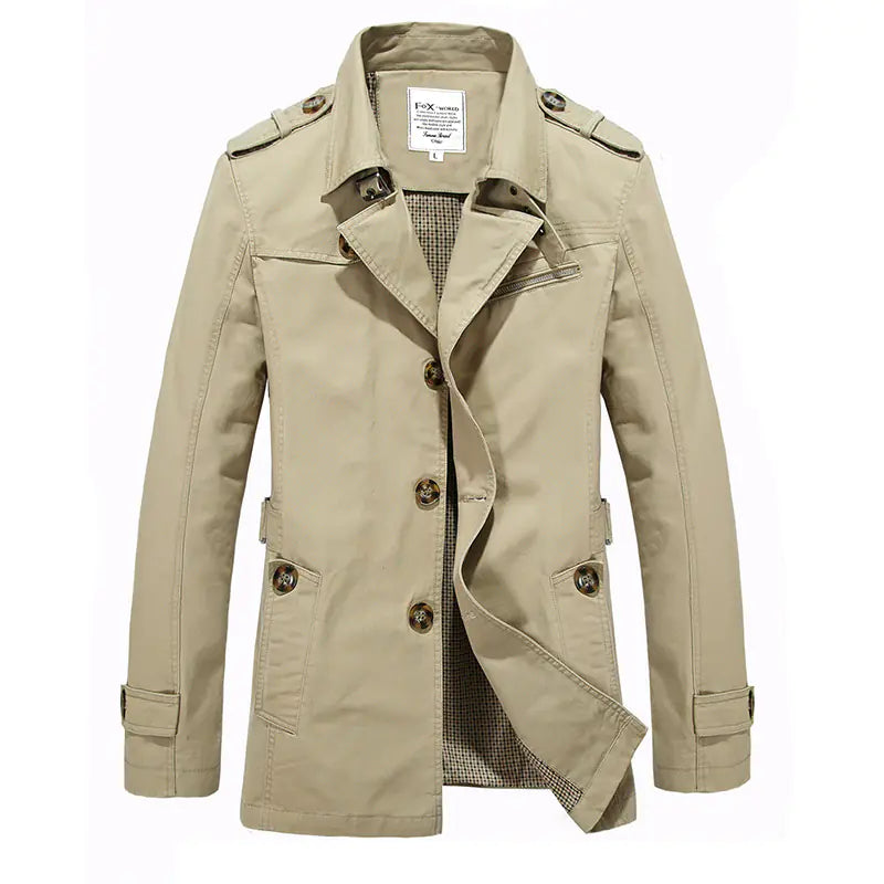 Men's Casual Windbreaker Jacket - Di Supremo