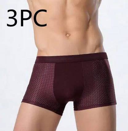 Ice silk men's underwear mesh boxer - Di Supremo