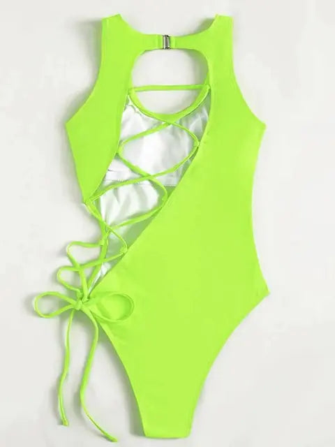 Strappy Swimwear Bikini Set - Di Supremo