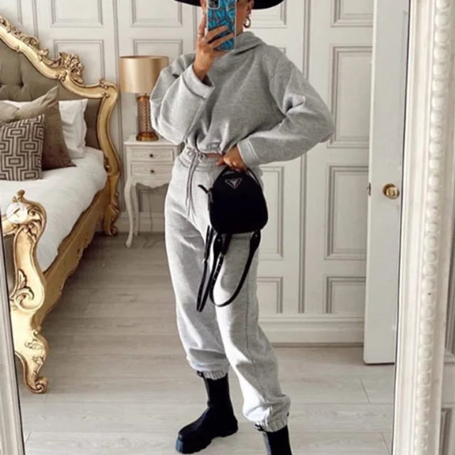 Winter Two Piece Sets Women Tracksuit - Di Supremo