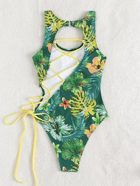 Strappy Swimwear Bikini Set - Di Supremo