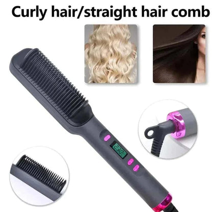 Multifunction Electric Hair Straightening Comb My Shop Saver