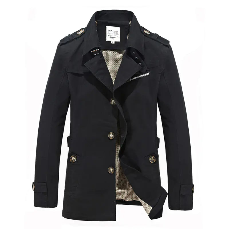 Men's Casual Windbreaker Jacket - Di Supremo