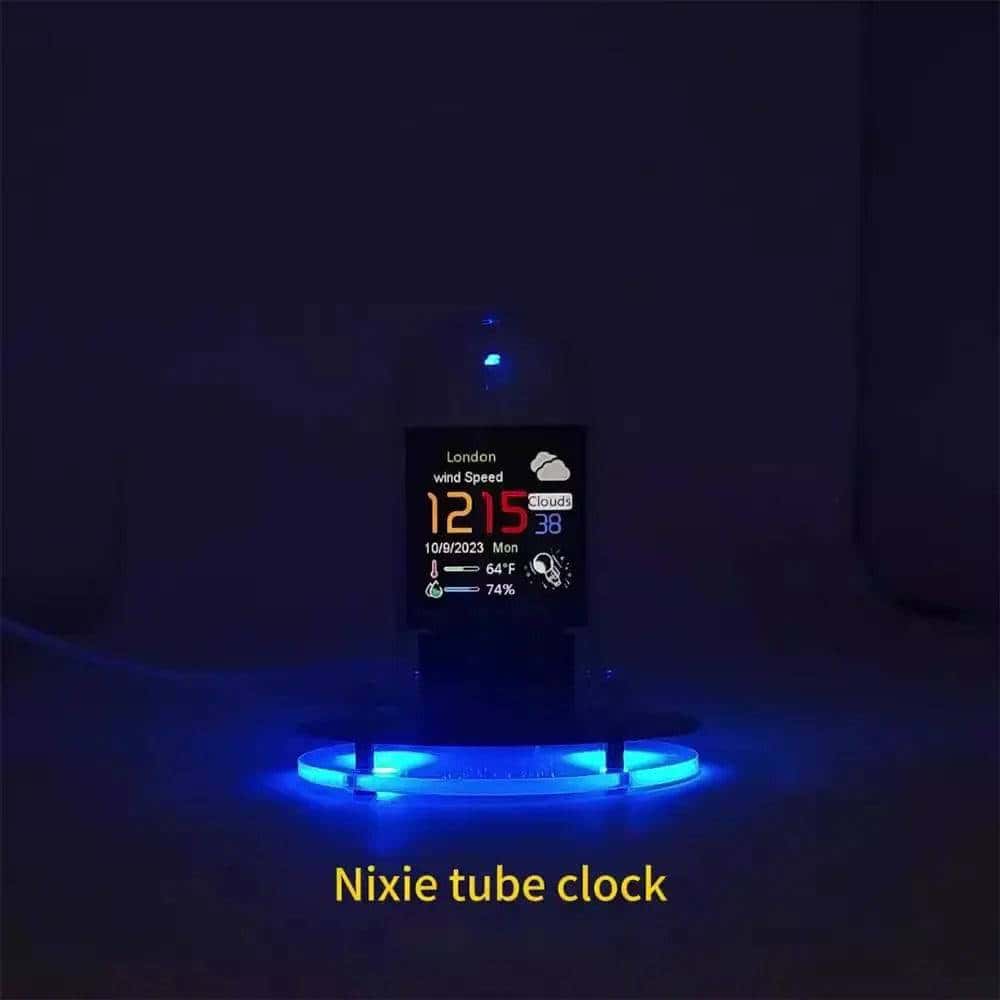 Smart Wi-Fi Nixie Tube Digital Decor My Shop Saver