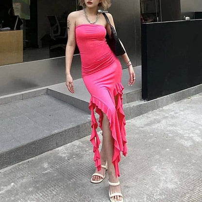 Slim Fit Irregular Dress My Shop Saver