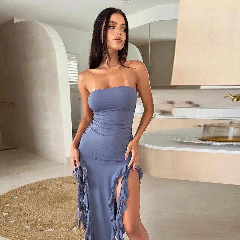 slim fit irregular dress my shop saver