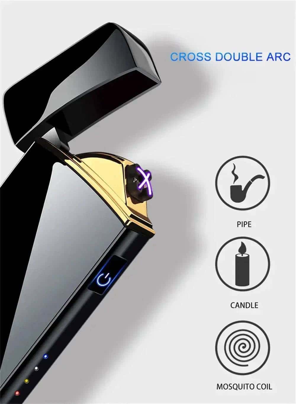 USB Rechargeable Windproof Plasma Lighter My Shop Saver