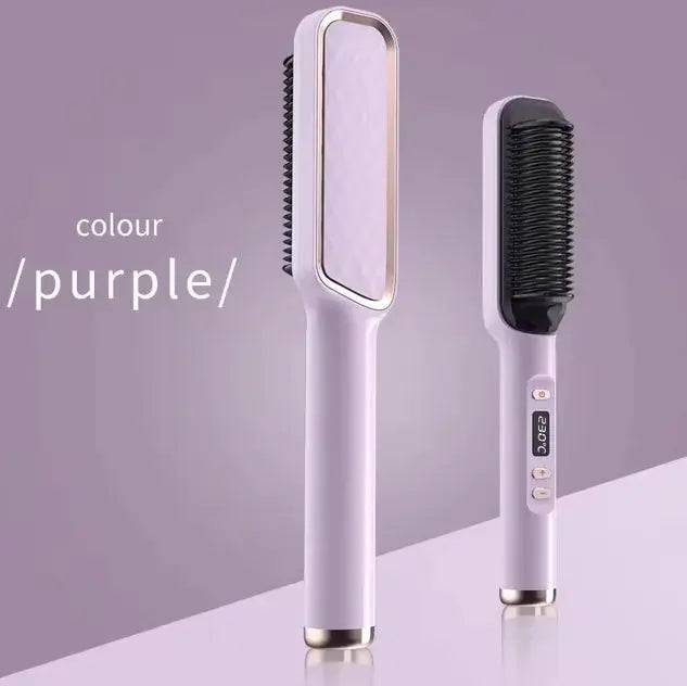 multifunction electric hair straightening comb my shop saver