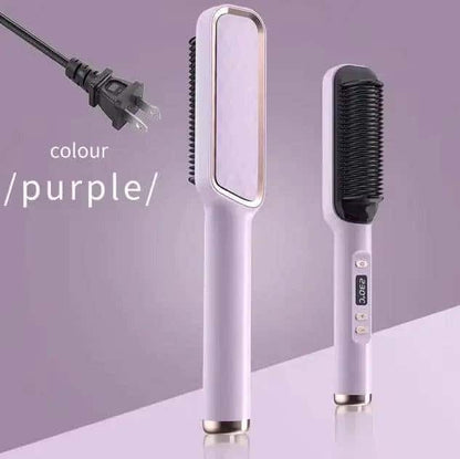 Multifunction Electric Hair Straightening Comb My Shop Saver