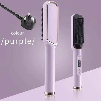 Multifunction Electric Hair Straightening Comb My Shop Saver