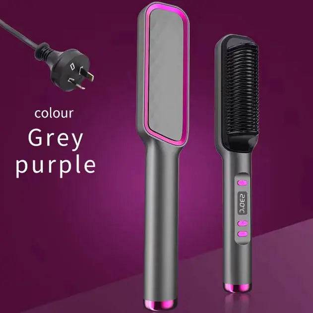 multifunction electric hair straightening comb my shop saver