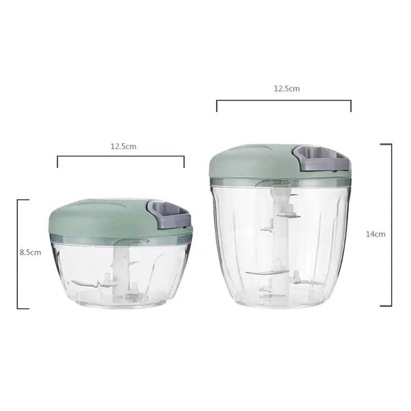 Stainless Manual Chopper My Shop Saver