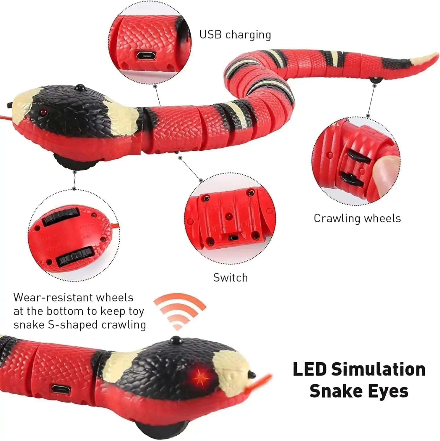 Rechargeable Smart Sensor Snake/Mouse My Shop Saver