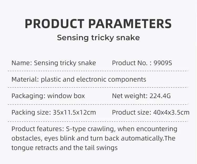 Rechargeable Smart Sensor Snake/Mouse My Shop Saver