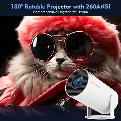 Indoor & Outdoor 4K Projector My Shop Saver