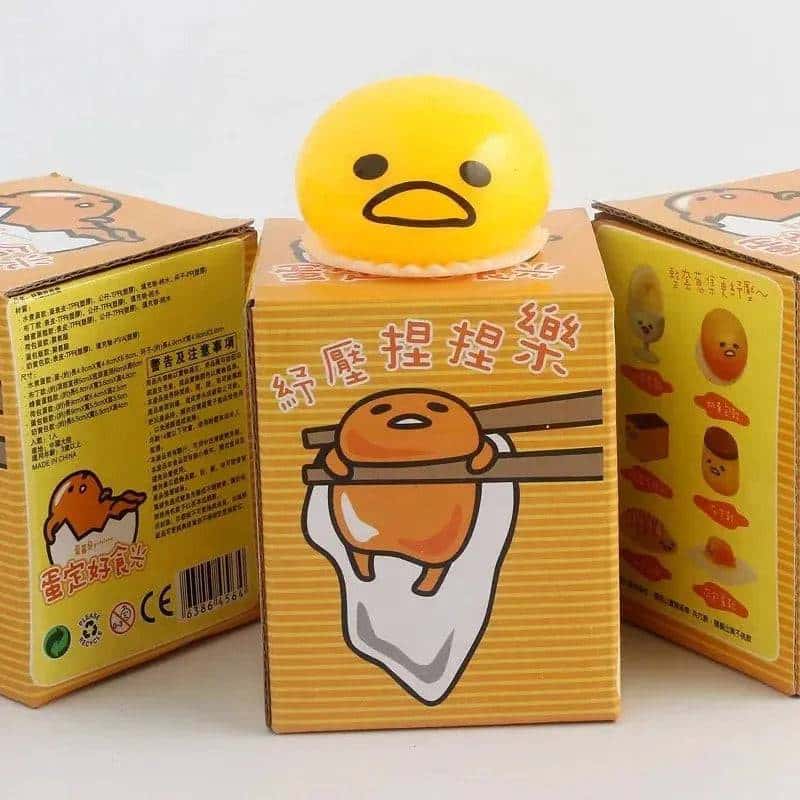 Puking Egg Yolk Stress Ball My Shop Saver