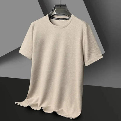 Waffle Round Neck T-shirt My Shop Saver