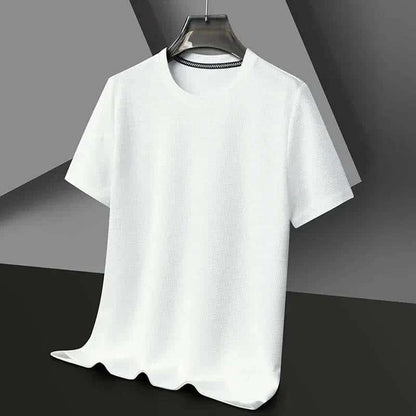 Waffle Round Neck T-shirt My Shop Saver