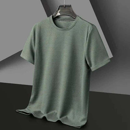 Waffle Round Neck T-shirt My Shop Saver