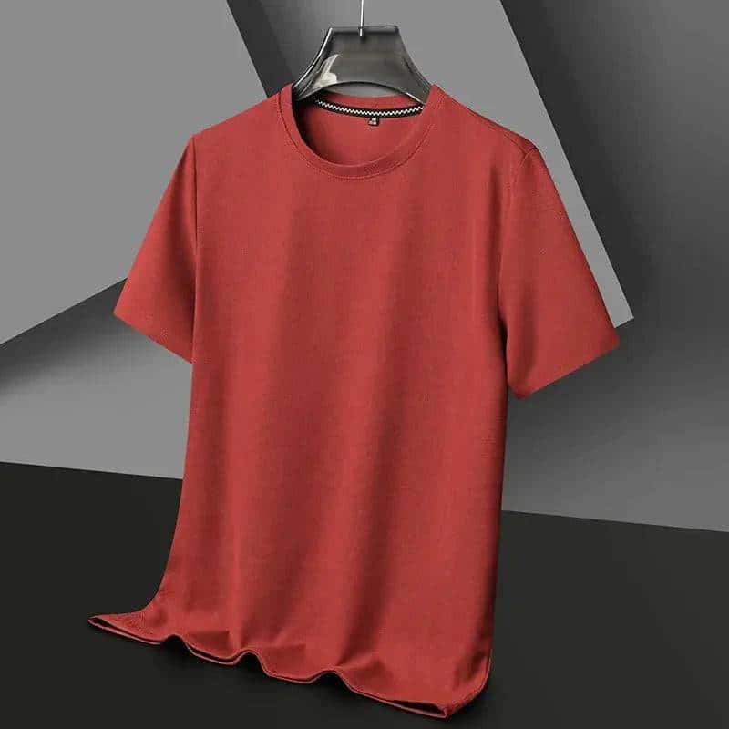 Waffle Round Neck T-shirt My Shop Saver