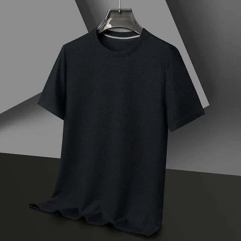 Waffle Round Neck T-shirt My Shop Saver