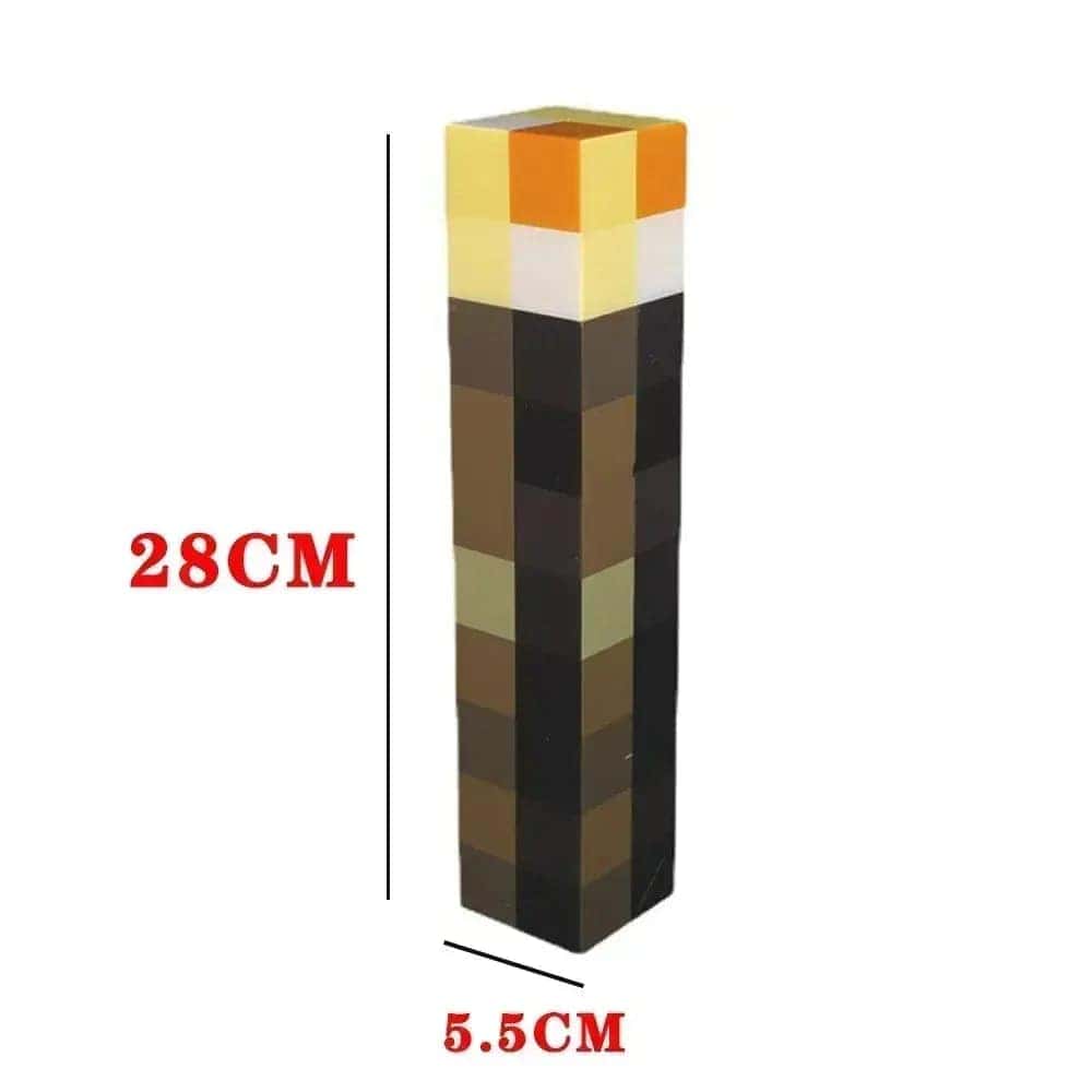 4 colors minecraft torch my shop saver