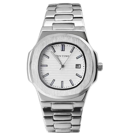 Aqua Lume Steel Watch My Shop Saver