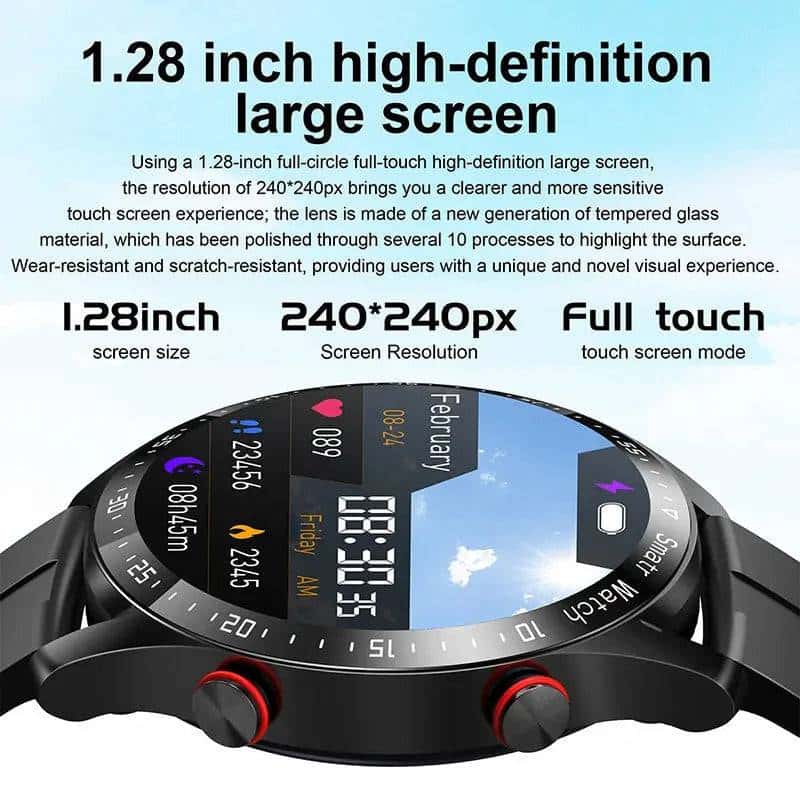 ECG+PPG Smart Watch My Shop Saver