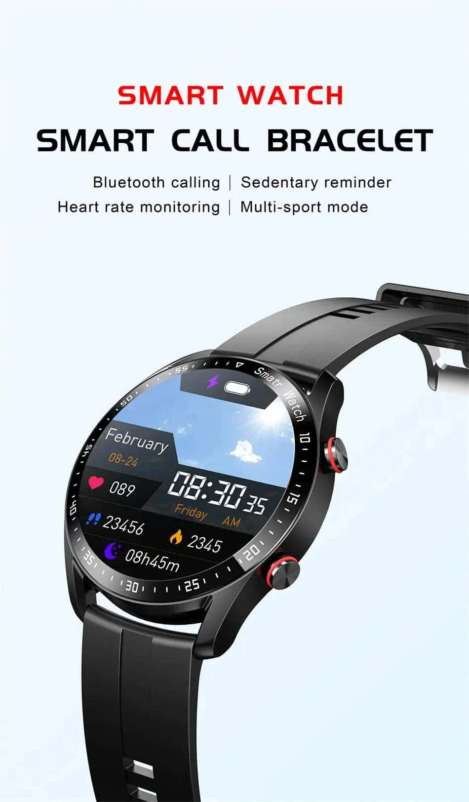 ECG+PPG Smart Watch My Shop Saver