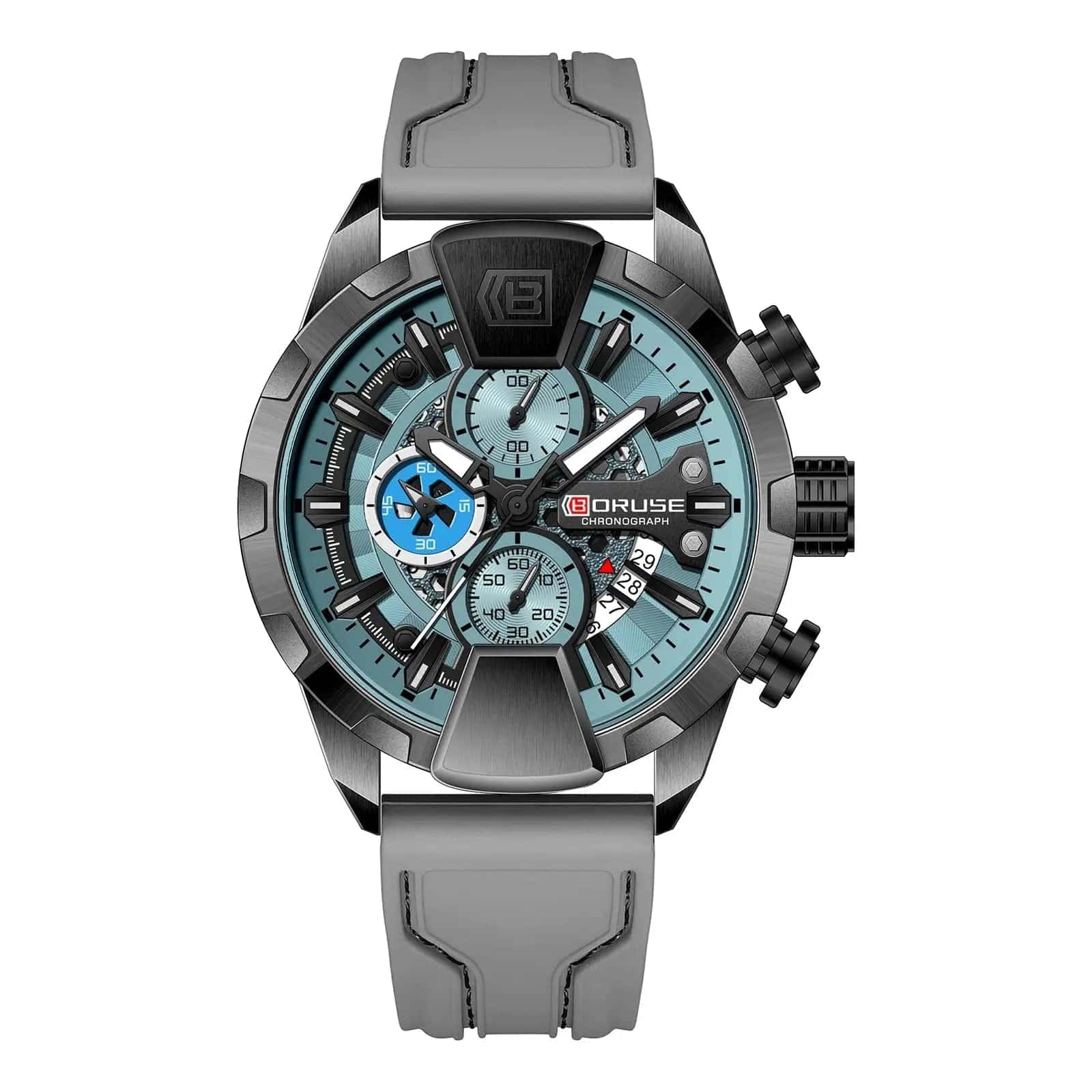 BORUSE Luxury Chronograph Red Watches My Shop Saver