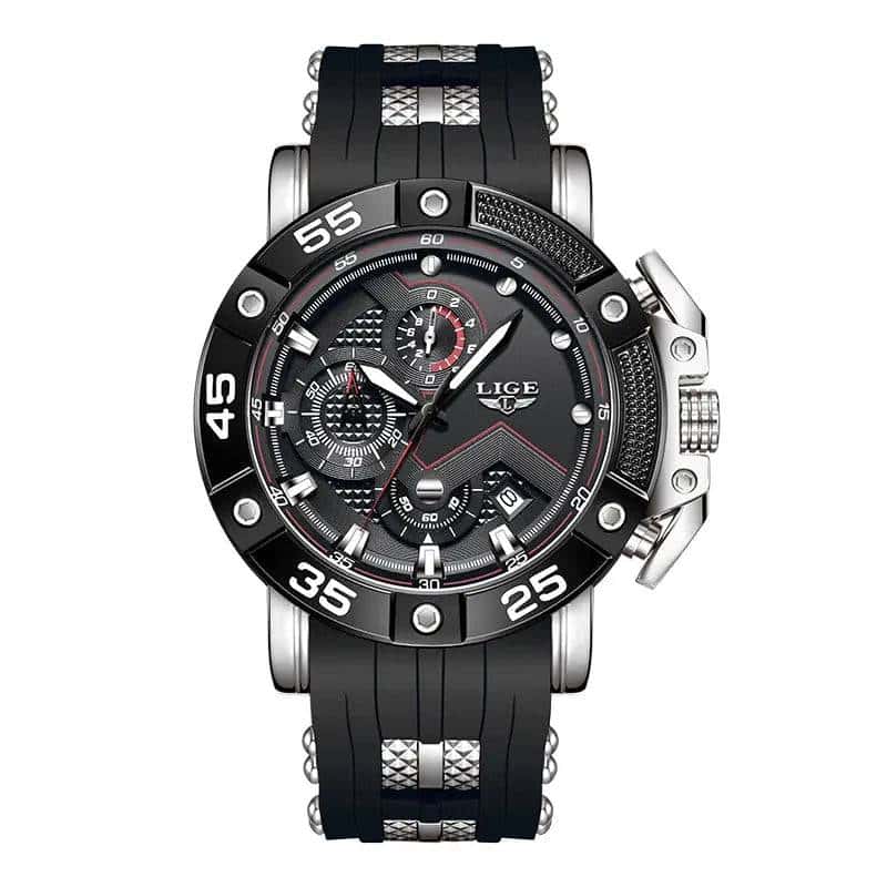 LIGE Men's Luxury Watch My Shop Saver