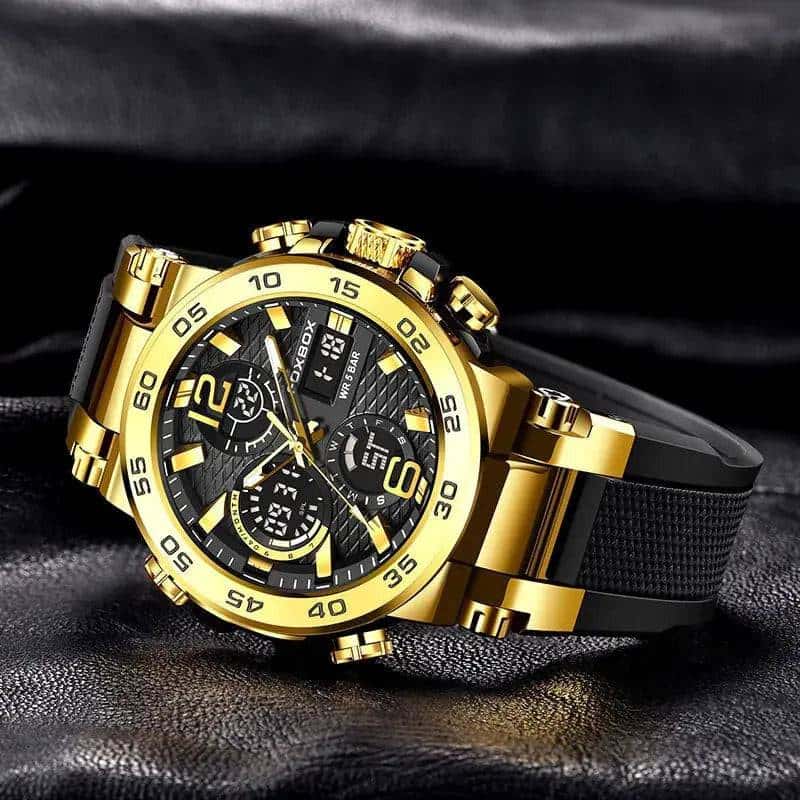 FOXBOX Luxury Sports Watch My Shop Saver