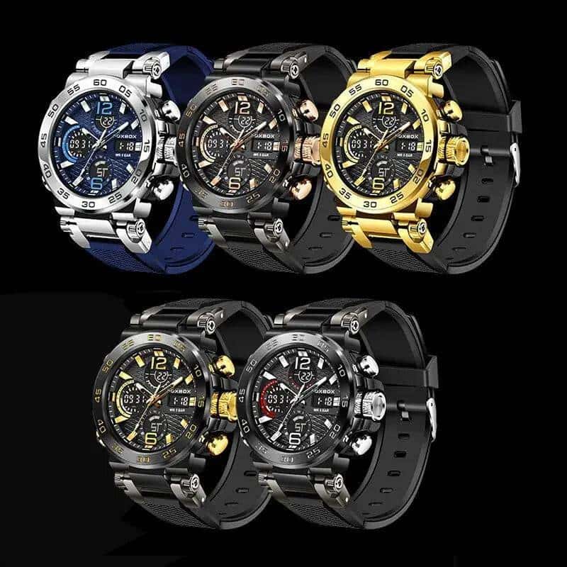 FOXBOX Luxury Sports Watch My Shop Saver
