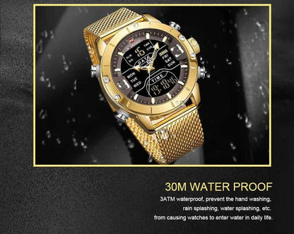 NAVIFORCE Luxury Quartz Sports Watch My Shop Saver