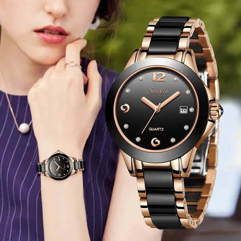 LIGE Women’s Fashion Ceramic Watch My Shop Saver