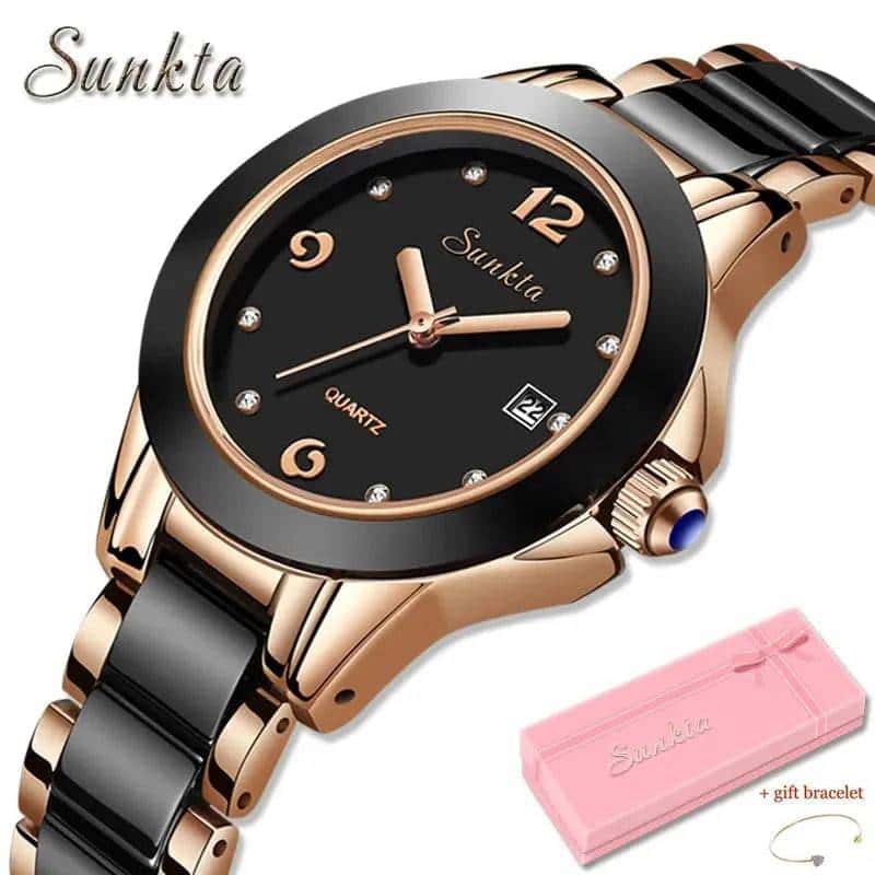 LIGE Women’s Fashion Ceramic Watch My Shop Saver