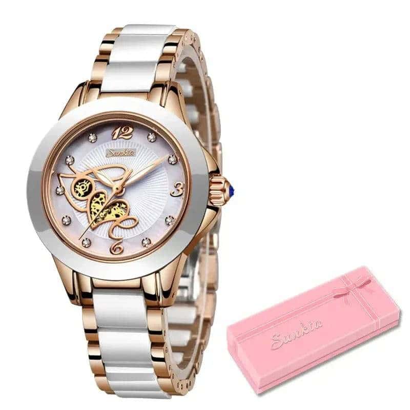 LIGE Women’s Fashion Ceramic Watch My Shop Saver