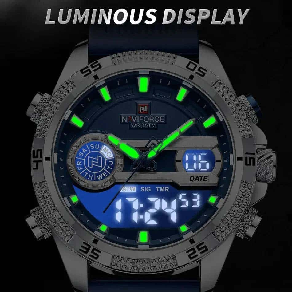 naviforce military sports watch my shop saver