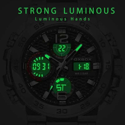 LIGE Analog-Digital Multi-Functional Watch My Shop Saver
